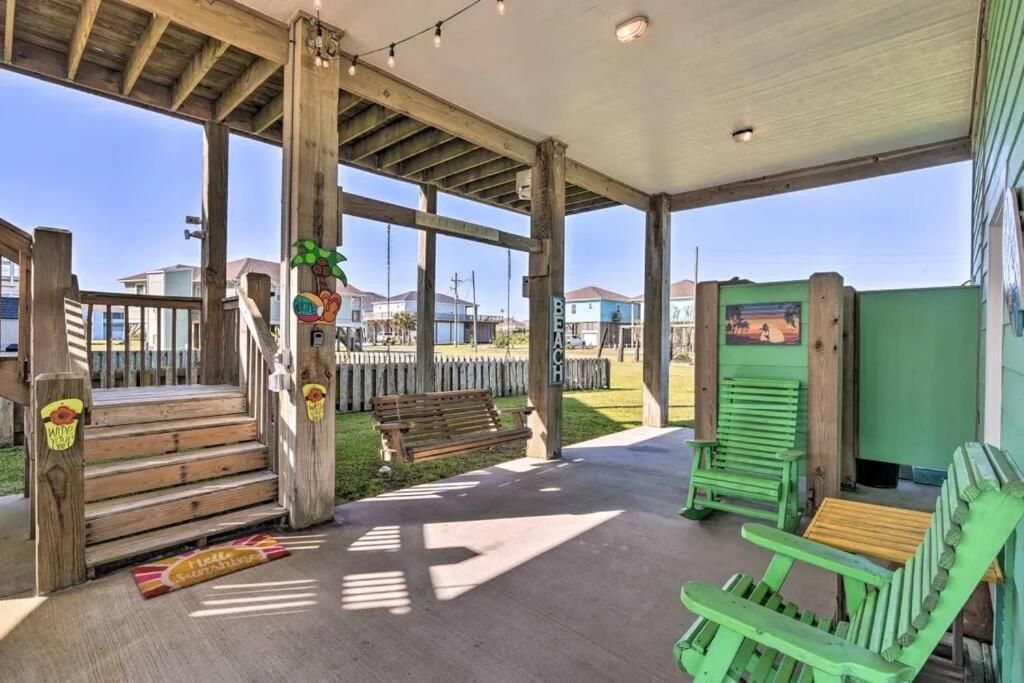 Coastal Heaven - Crystal Beach Relaxing Beach Home Bolivar Peninsula Εξωτερικό φωτογραφία